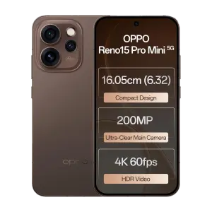 OPPO Reno15 Pro Mini 5G (Cocoa Brown, 512 GB) (12 GB RAM)