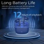 inear Juke Buds T-6 TWS Bluetooth Earbuds with 40H Play