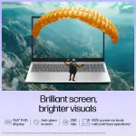 HP MSO 2024 Intel Core i3 13th Gen 1315U - (16 GB/512 GB SSD/Windows 11 Home) 15-fd0574TU / 15 - fd0668TU Thin and Light Laptop (15.6 Inch, Natural Silver, 1.59 Kg, With MS Office)