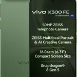 vivo X300 FE (Urban Olive, 256 GB) (12 GB RAM)