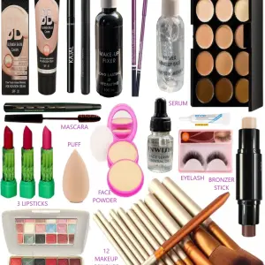INWISH waterproof new products makeup combo set with 30 products i-5 (Pack of 30)