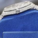 AP White Arabic VVS Moissanite Diamond Watch